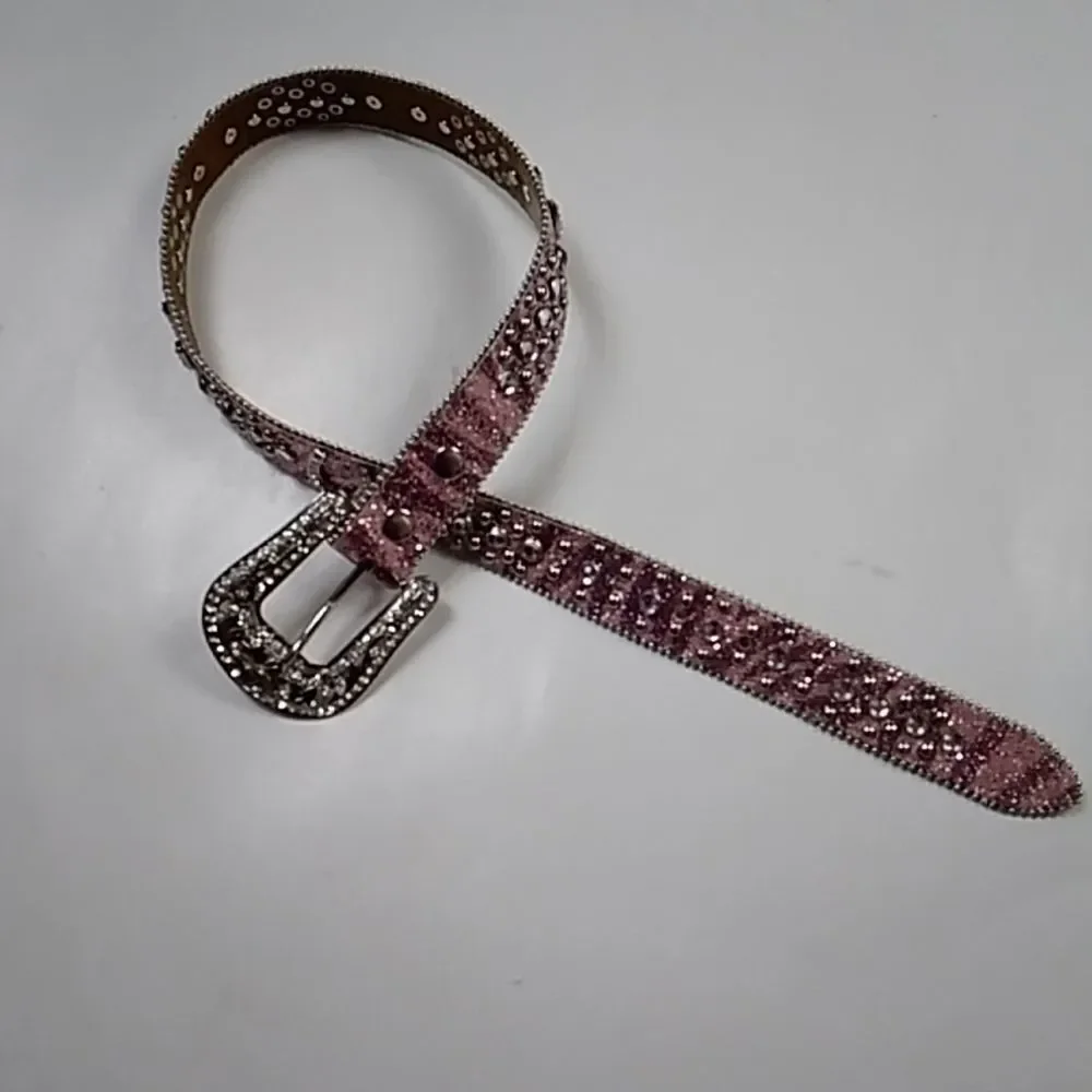 Western Rhinestone Cowboy Women Belt
